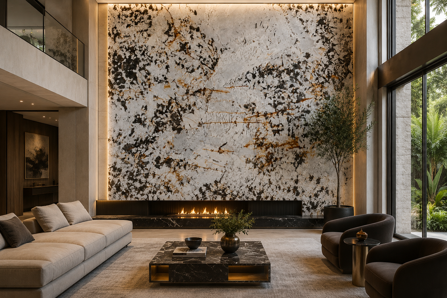 Living room Feature Wall