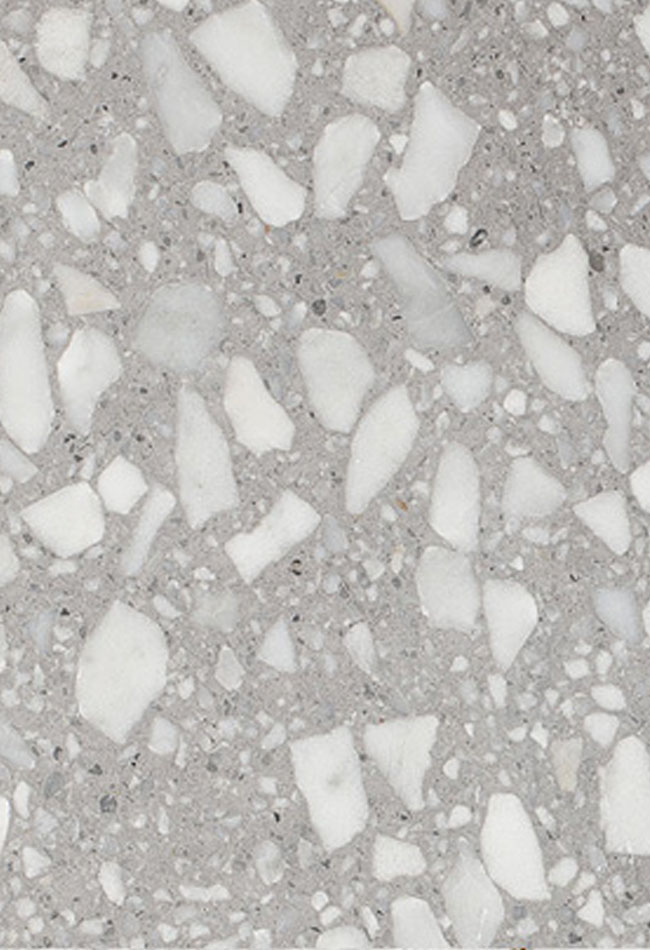 Terrazzo stone surface