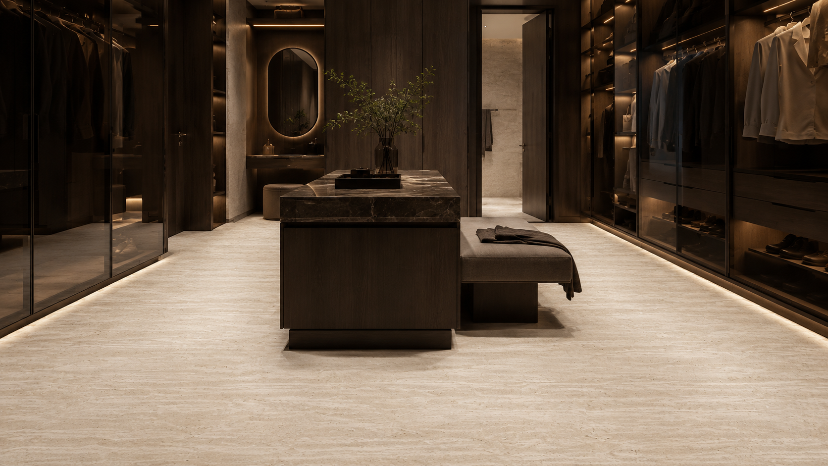 Dressing Room Floor