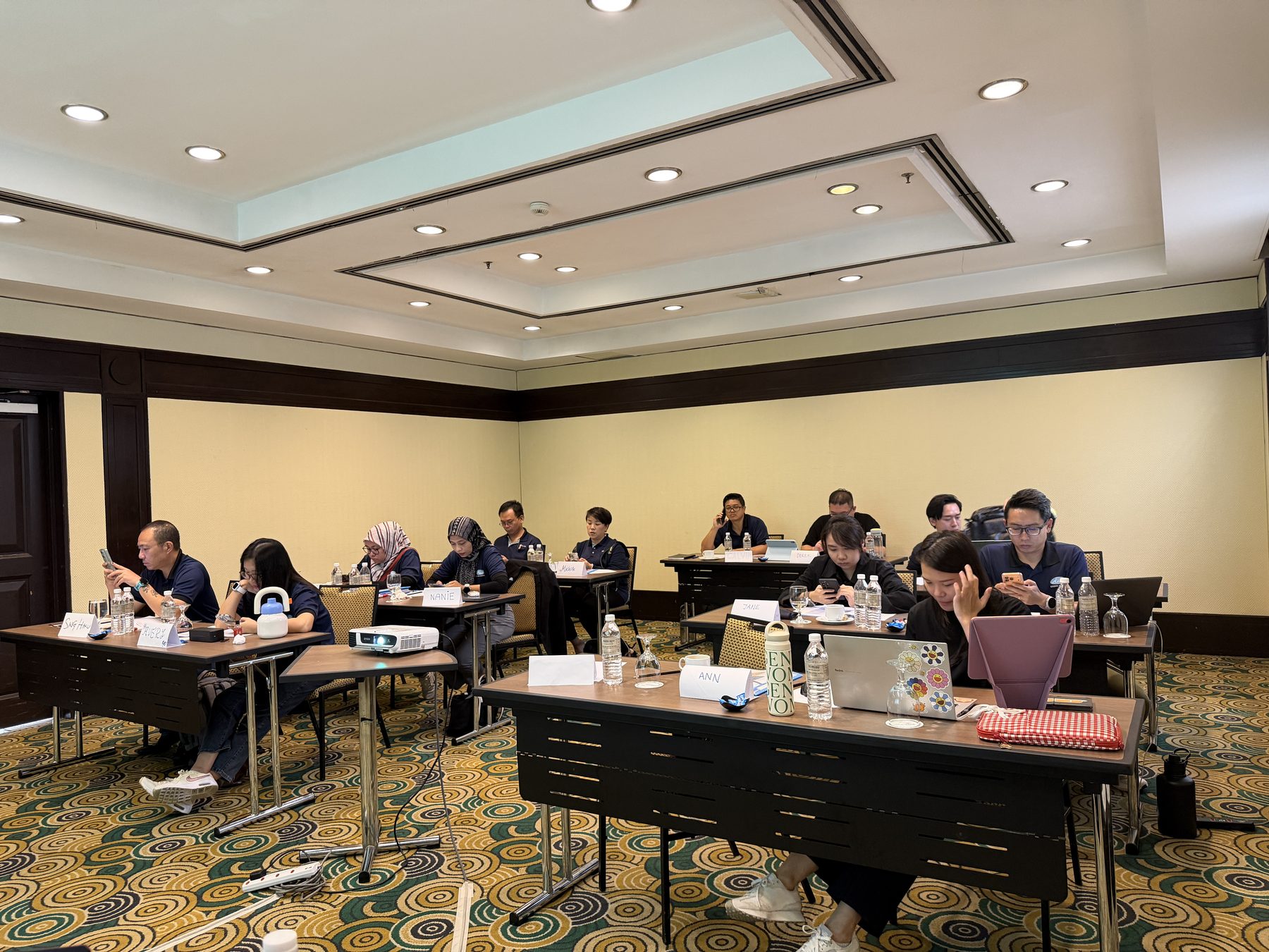 The training room at The Saujana Hotel Kuala Lumpur