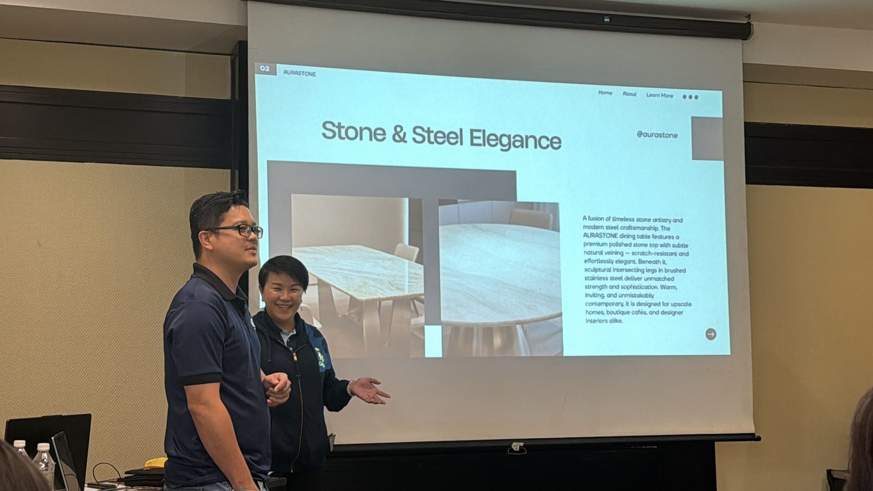 Presentation practice using Stone Empire material stories