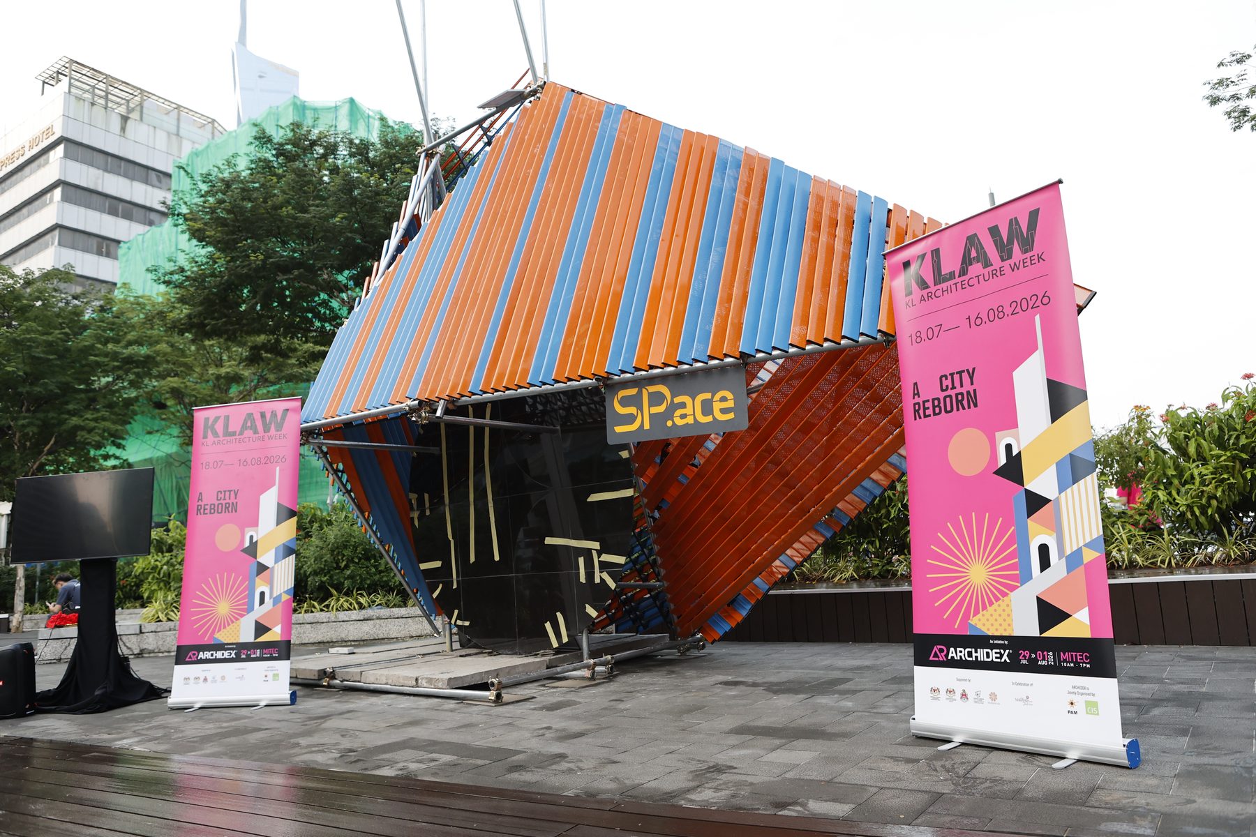 The KLAW 2026 pavilion in Kuala Lumpur